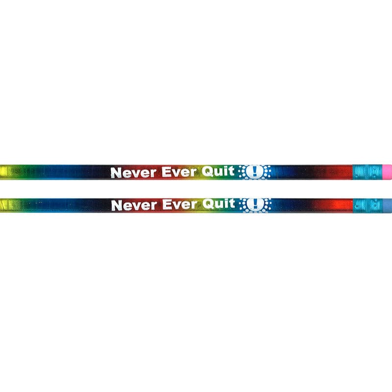 Pencils Never Ever Quit (Pack of 12) - Pencils & Accessories - Larose Industries- Rose Moon