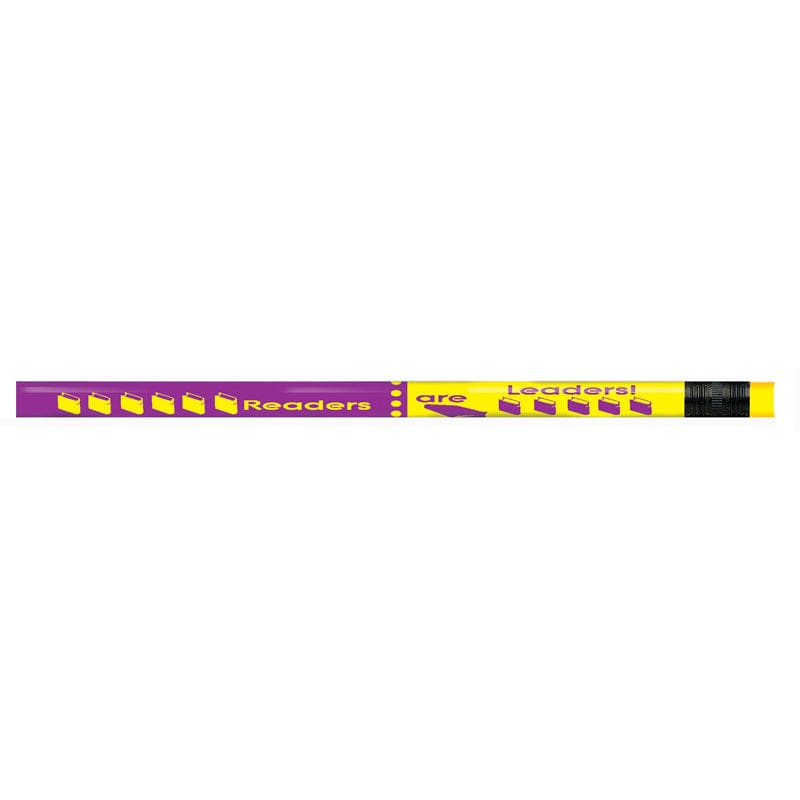 Pencils Readers Are Leaders (Pack of 12) - Pencils & Accessories - Larose Industries- Rose Moon