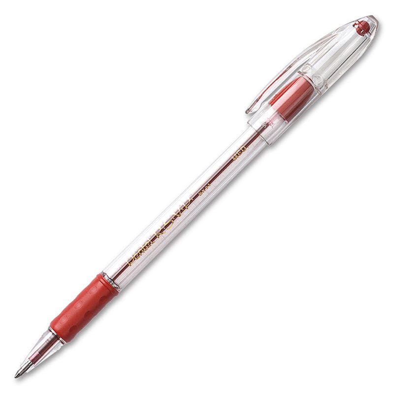 Pentel Rsvp Red Med Point Ballpoint Pen (Pack of 12) - Pens - Pentel Of America