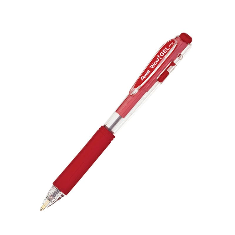 Pentel Wow Red Gel Pen (Pack of 12) - Pens - Pentel Of America