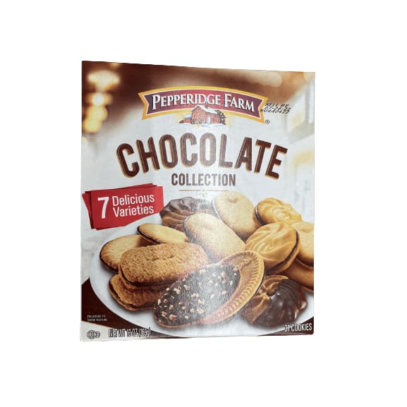 Pepperidge Farm Cookies Chocolate Collection, 7 Cookie Varieties, 13 oz ...