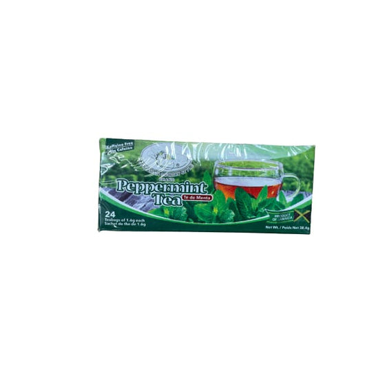 ShelHealth Peppermint Tea Te de menta, 24 bags