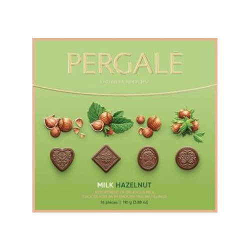 PERGALe HAZELNUT Milk Chocolate Candy Mix 3.88 oz. (110 g.) - Pergale