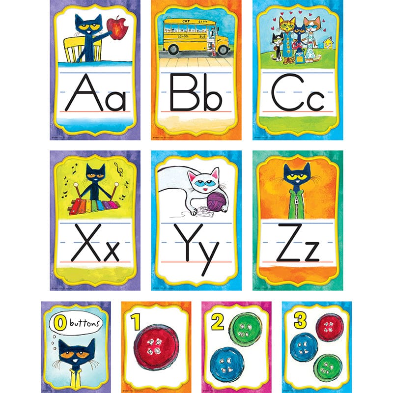 Pete The Cat Alphabet Bbs (Pack of 3) - Language Arts - Teacher Created Resources