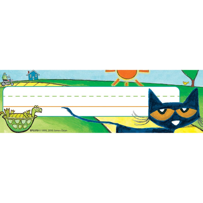 Pete The Cat Nameplates (Pack of 10) - Name Plates - Teacher Created Resources