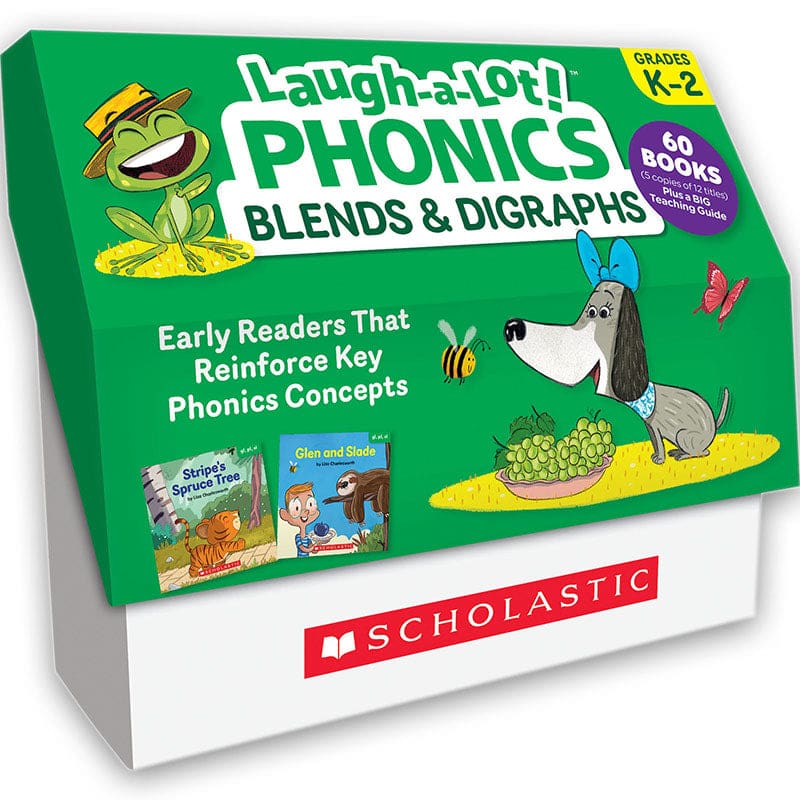 Phonics Blends & Digraphs Class Set Laugh A Lot - Phonics - Scholastic Teaching Resources