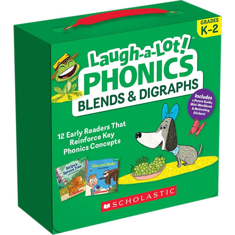 Phonics Blends & Digraphs Parent Pk Laugh A Lot - Phonics - Scholastic Teaching Resources