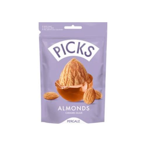 Picks Almonds with Caramel Glaze 3.17 oz (90 g) - PICKS