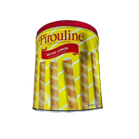 Pirouline Pirouline Creme Filled Wafers Cookies - Meyer Lemon Flavored - 40 oz.