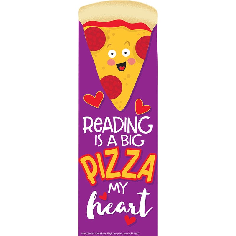 Pizza Bookmarks Scented (Pack of 10) - Bookmarks - Eureka