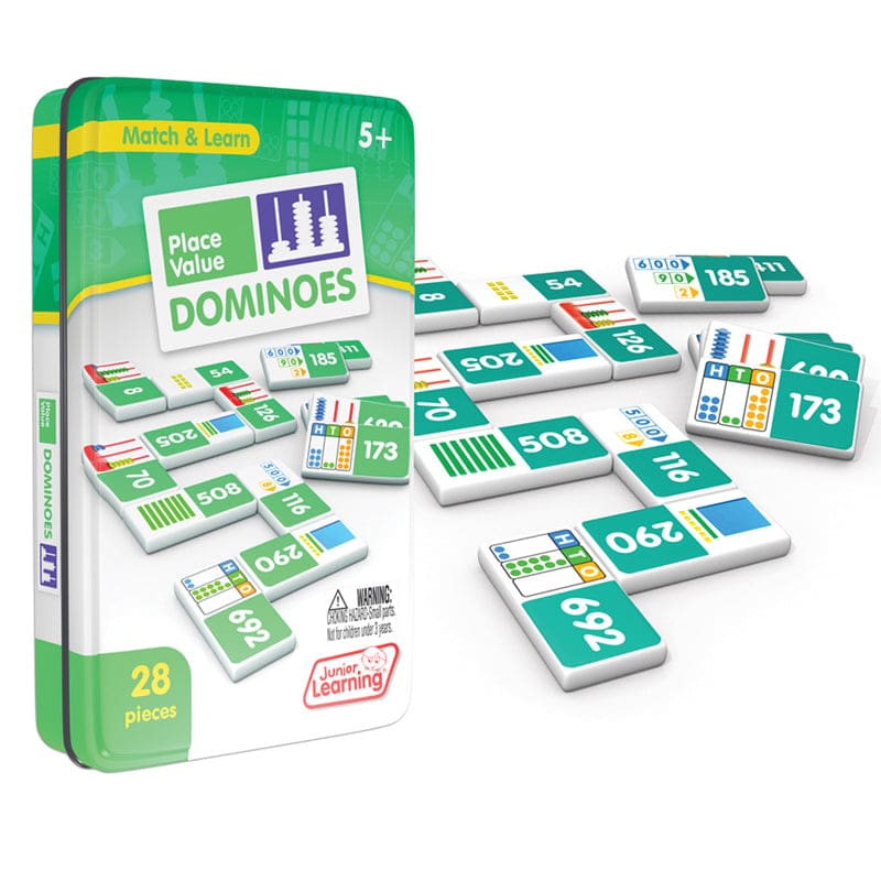 Place Value Dominoes (Pack of 6) - Dominoes - Junior Learning