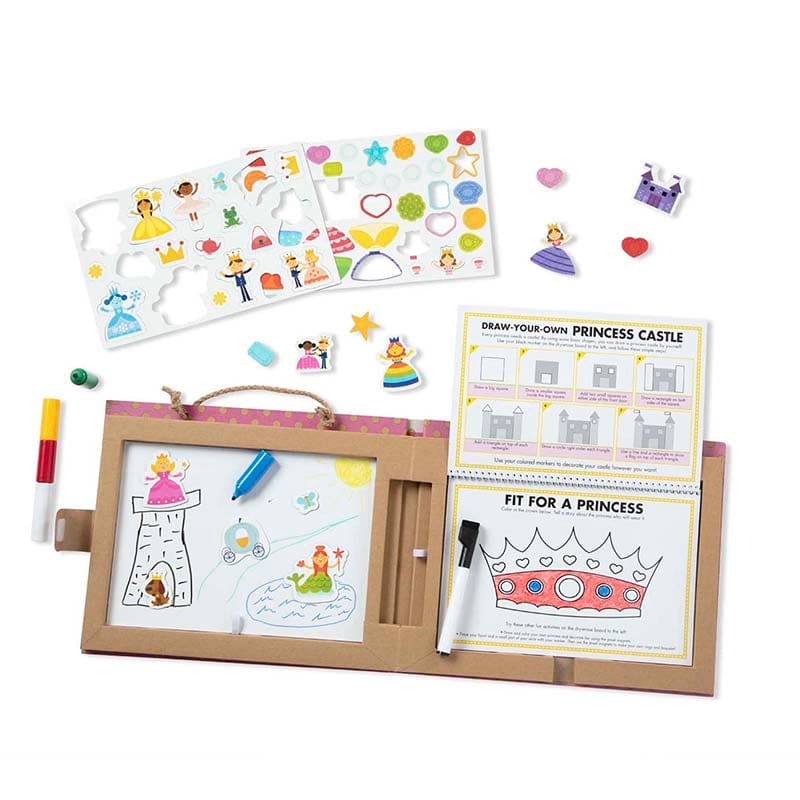 Play Draw Create Princess - Art & Craft Kits - Melissa & Doug