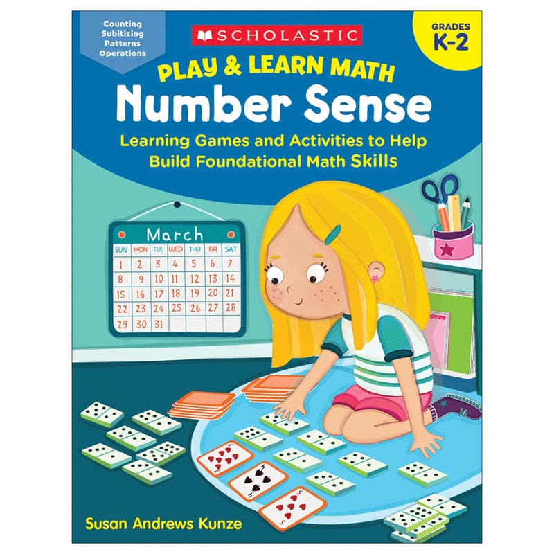 Play & Learn Math Number Sense (Pack of 6) - Numeration - Scholastic Teaching Resources