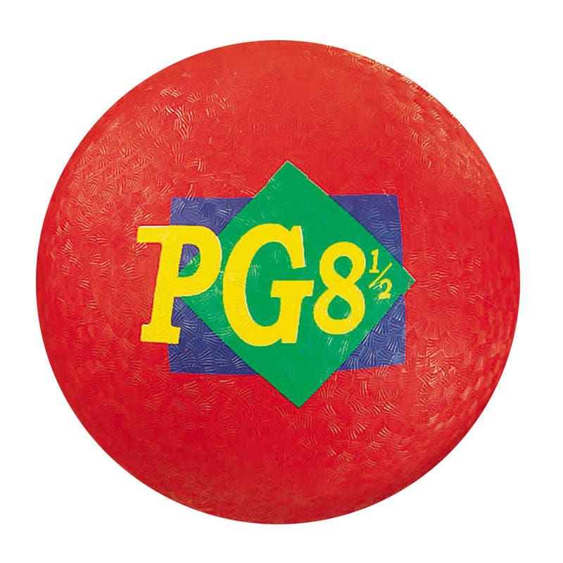 Playground Ball 8-1/2 Red (Pack of 6) - Balls - Dick Martin Sports