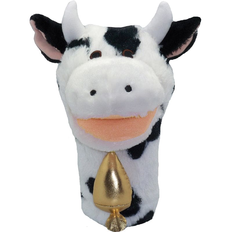 Plushpups Hand Puppet Cow (Pack of 3) - Puppets & Puppet Theaters - Get Ready Kids