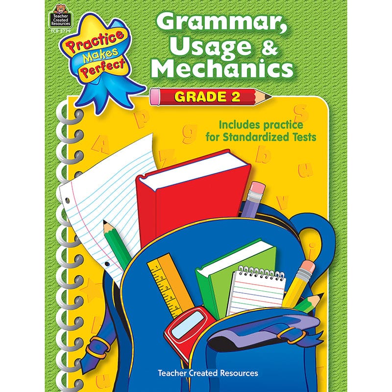 Pmp Grammar Usage & Mechanics Gr 2 (Pack of 10) - Activities - Teacher Created Resources