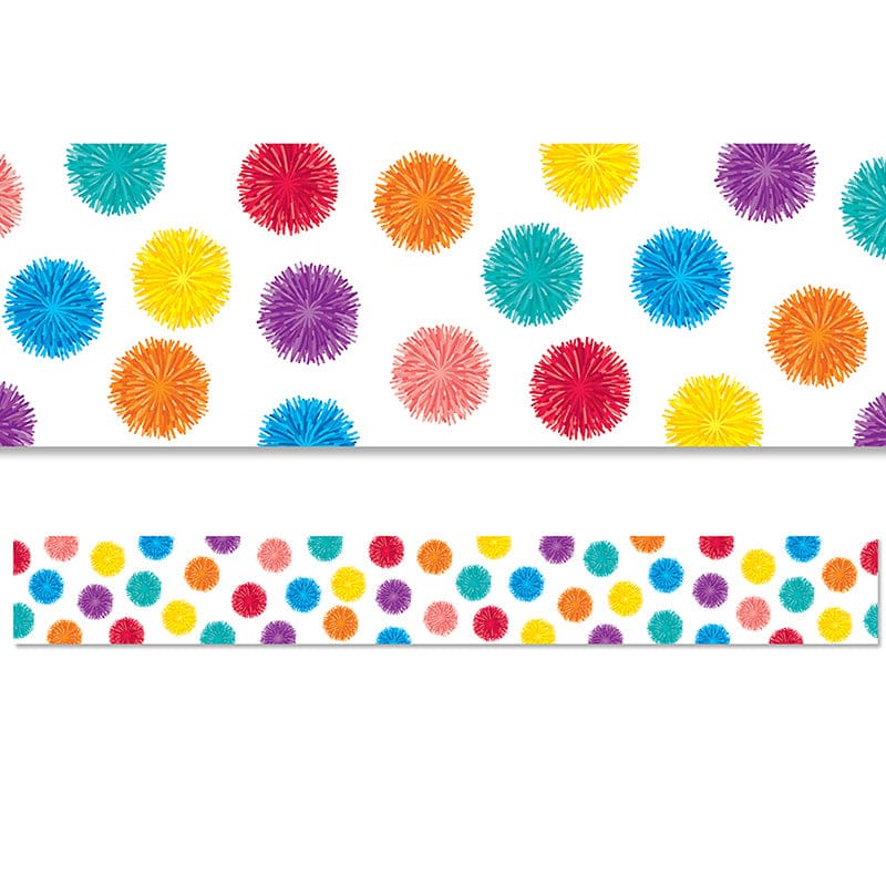 Pom Dots Border (Pack of 8) - Border/Trimmer - Creative Teaching Press