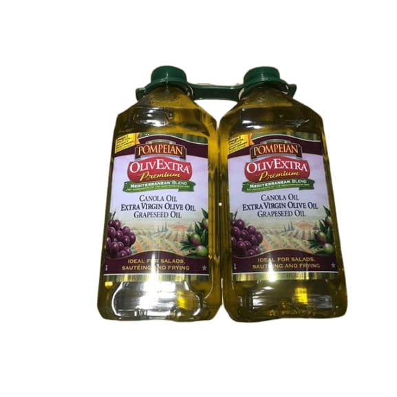 Pompeian OlivExtra Premium Mediterranean Blend Oil 2 pk./68 oz. - ShelHealth.Com