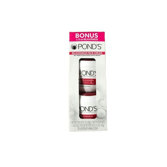 Pond's Rejuveness Anti-Wrinkle Cream, 2 pk./7 oz. + Crema S Nourishing Moisturizer 1.75 oz. - ShelHealth.Com