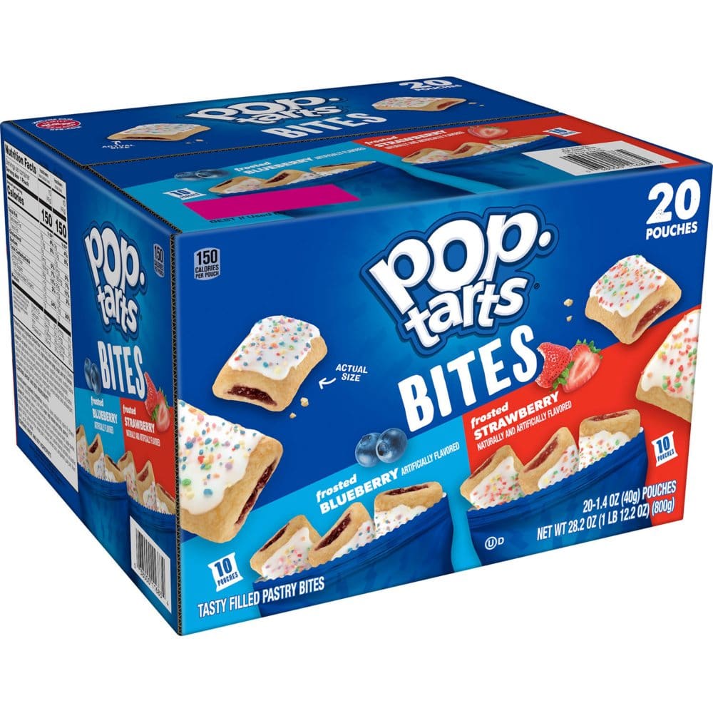 Pop-Tarts Bite Variety Pack Blueberry and Strawberry (20 ct.) - Breakfast & Snack Bars - Pop-Tarts Bite