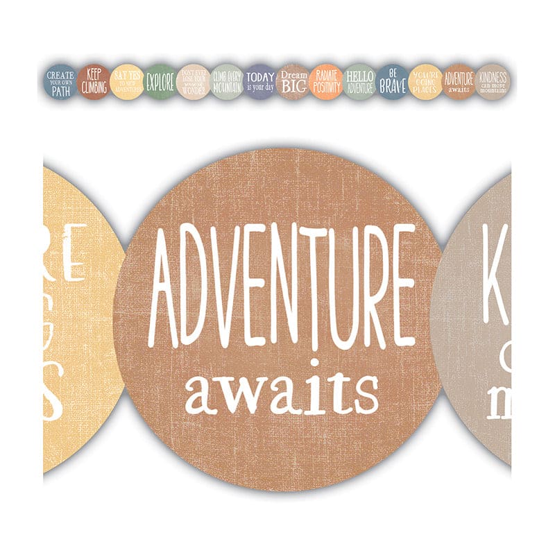 Positive Saying Die-Cut Border Trim (Pack of 10) - Border/Trimmer - Teacher Created Resources