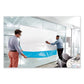 Post-it Dry Erase Surface With Adhesive Backing 96 X 48 White Surface - School Supplies - Post-it®