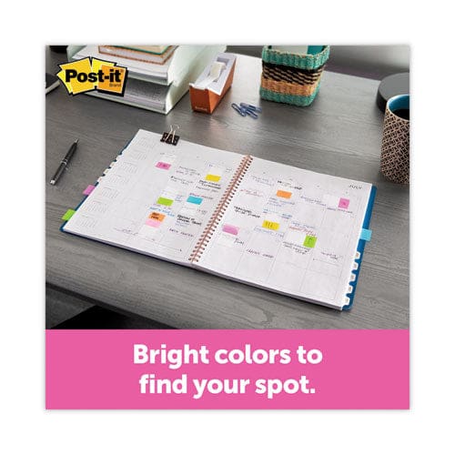 Post-it Flags 0.5 And 1 Page Flag Value Pack Nine Assorted Colors 320/pack - Office - Post-it® Flags