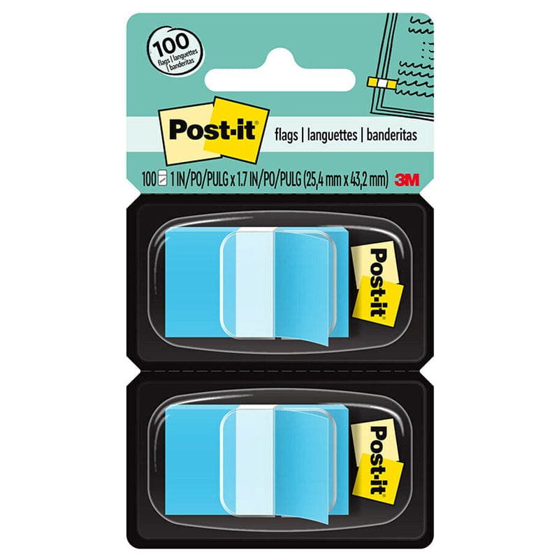 Post-It Flags Blue 2Ct (Pack of 6) - Post It & Self-Stick Notes - 3M Company