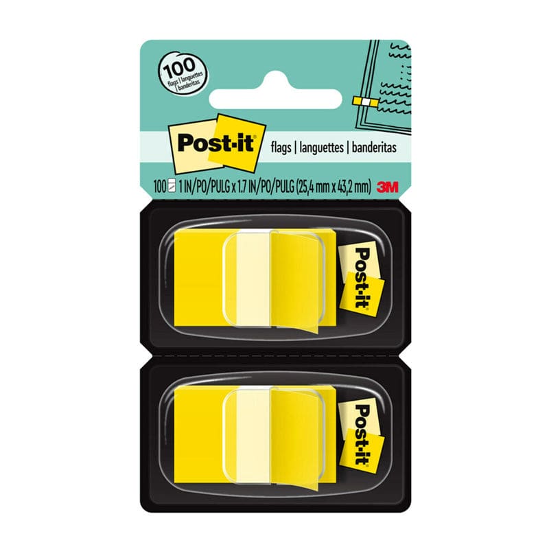 Post-It Flags Yellow 2Ct (Pack of 6) - Post It & Self-Stick Notes - 3M Company