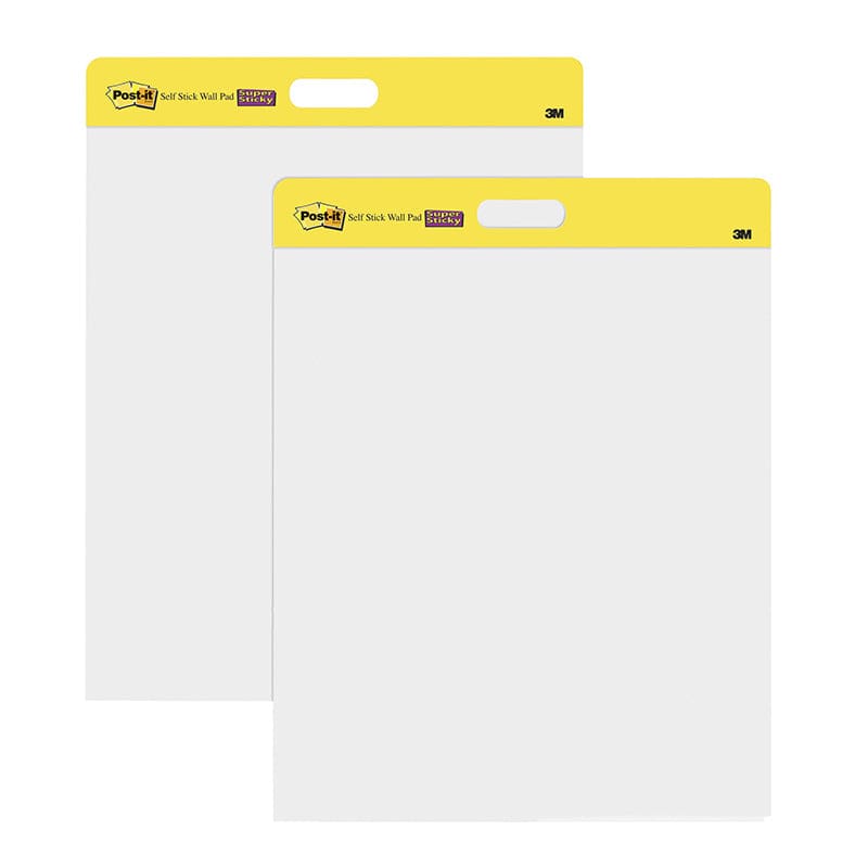 Post-It Self-Stick Wall Pads 2/Pk - Easel Pads - 3M Company