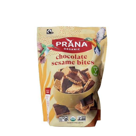 Prana Organic Chocolate Sesame Bites 20 oz. - Prana Organic