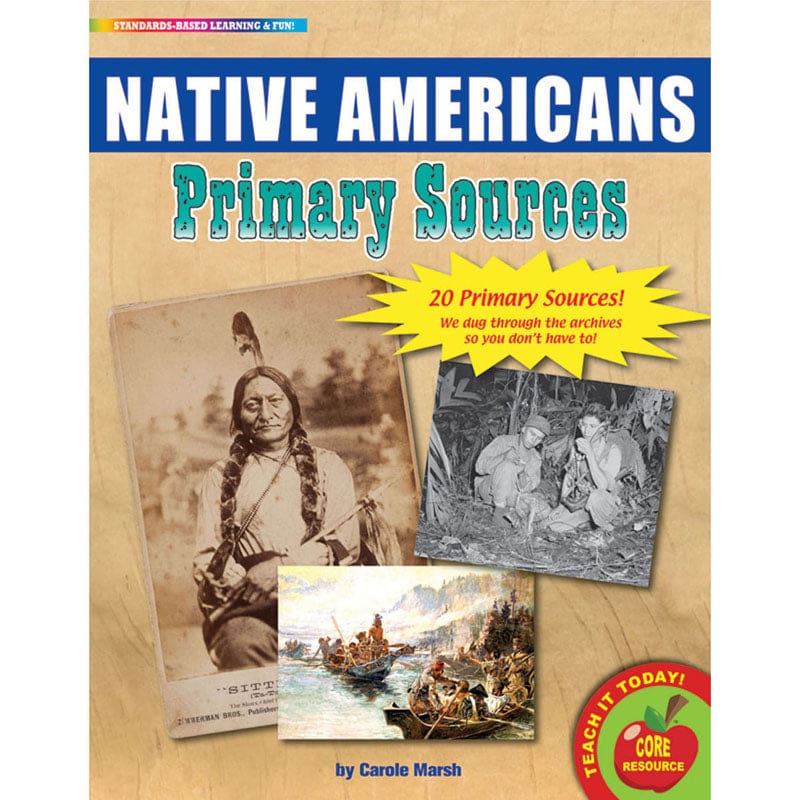 Primary Sources Native Americans (Pack of 2) - History - Gallopade