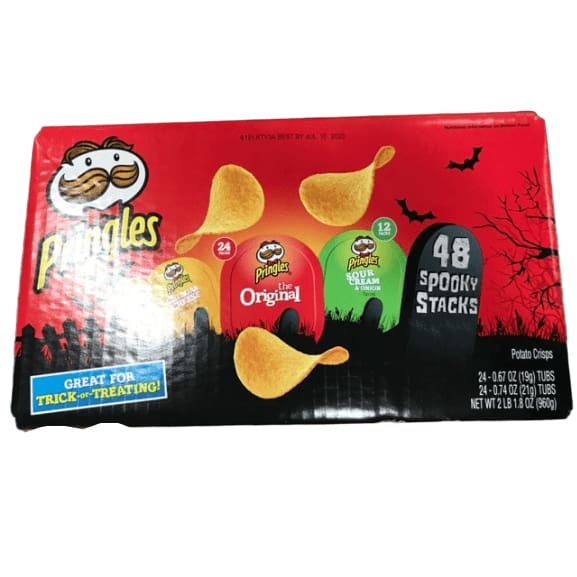 Pringles Snack Spooky Stacks Variety Pack, 48 ct. - ShelHealth.Com