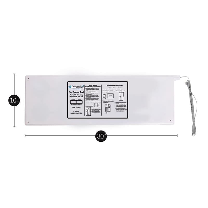 Proactive Medical Classic Bed Sensor Pad - 1 Yr. 10X30 - Nursing Supplies >> Alarms - Proactive Medical