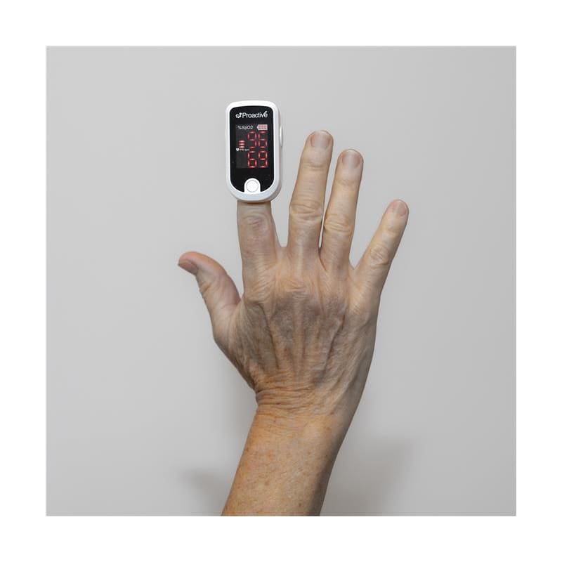 Proactive Medical Proactive Fingertip Pulse Oximeter - Diagnostics >> Oximetry - Proactive Medical