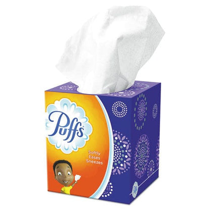 Puffs Facial Tissue 2-ply White 64 Sheets/box - Janitorial & Sanitation - Puffs®
