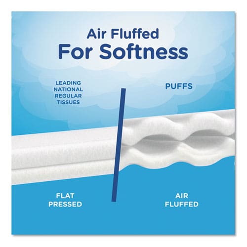 Puffs White Facial Tissue 2-ply White 180 Sheets/box 3 Boxes/pack - Janitorial & Sanitation - Puffs®