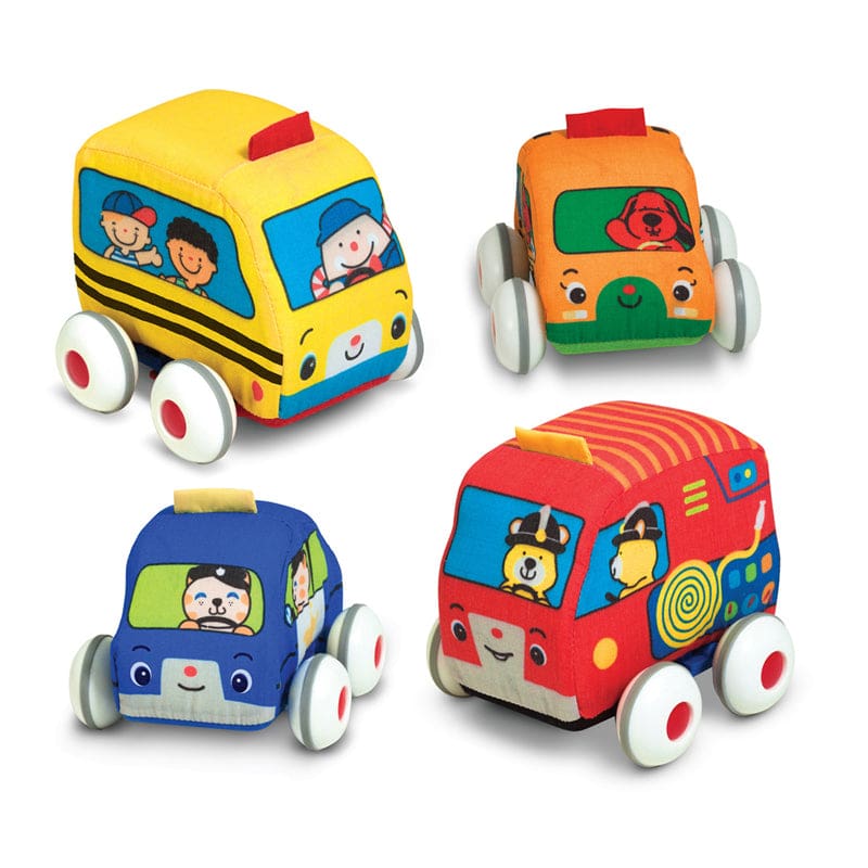 Pull Back Vehicles - Gross Motor Skills - Melissa & Doug