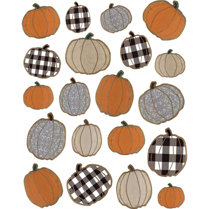 Pumpkins Stickers Home Sweet Classroom (Pack of 12) - Holiday/Seasonal - Teacher Created Resources