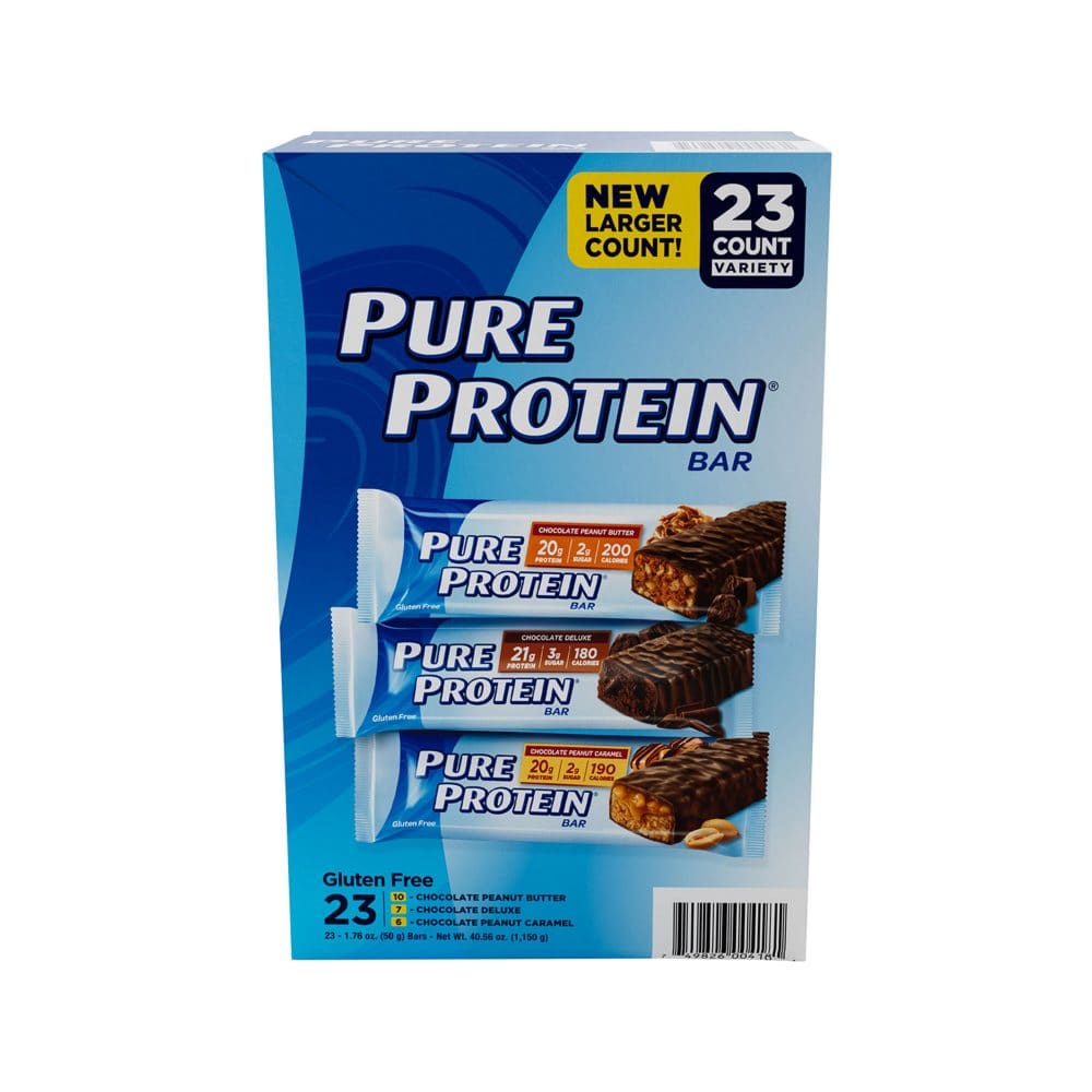 Pure Protein Bars Variety Pack (23 ct.) - Diet Nutrition & Protein - Pure Protein