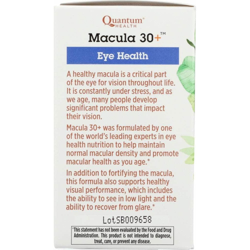 Quantum Health Quantum Softgels Macula 30, 60 sg