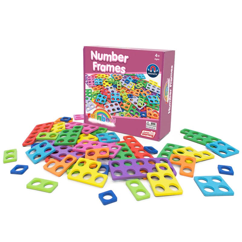 Rainbow Number Frames - Numeration - Junior Learning