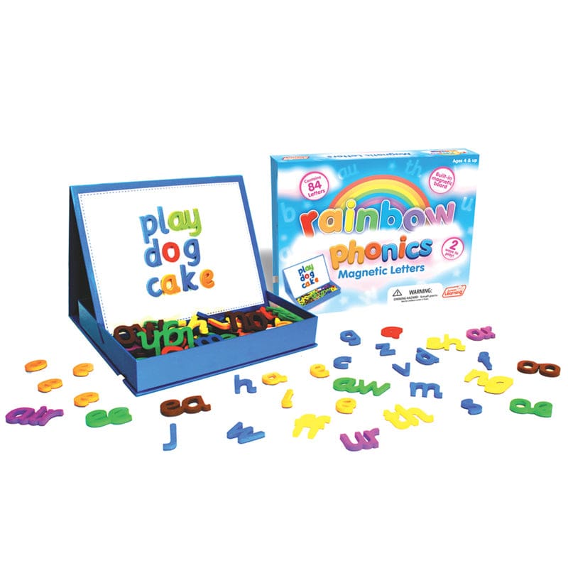 Rainbow Phonics Magnetic Letters 85 Pcs - Magnetic Letters - Junior Learning