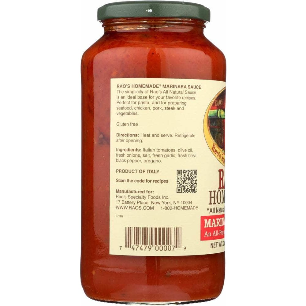 Raos Rao's Homemade Marinara Sauce, 24 oz