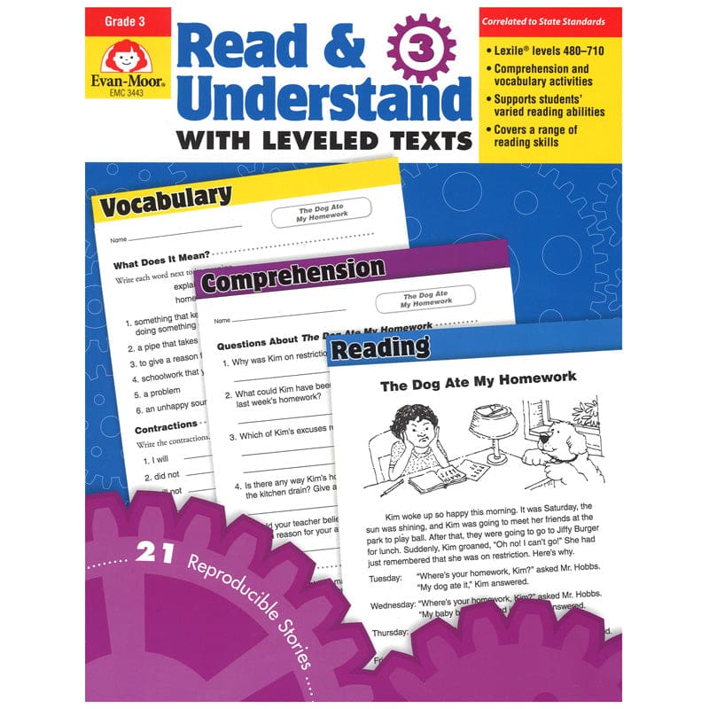 Read And Understand Stories And Activities Gr 3 - Reading Skills - Evan-moor