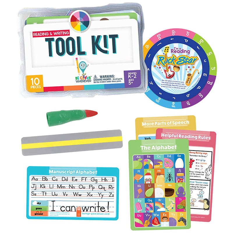 Reading & Writng Tool Kit Grade K-2 (Pack of 10) - Activities - Carson Dellosa Education