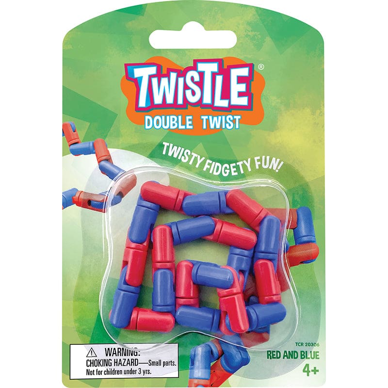 Red And Blue Twistle Double Twist (Pack of 10) - Novelty - Teacher Created Resources