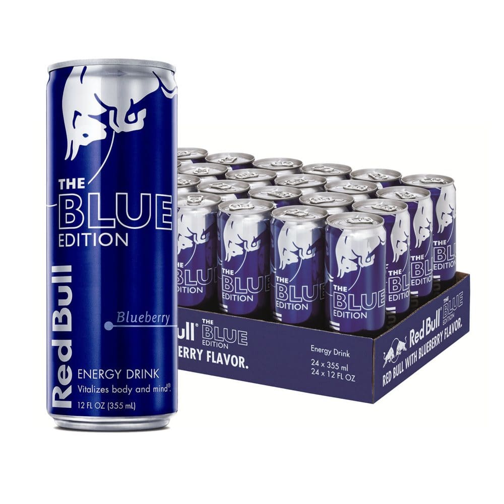 Red Bull Energy Blue Edition (12oz / 24pk) - Energy Drinks - Red Bull