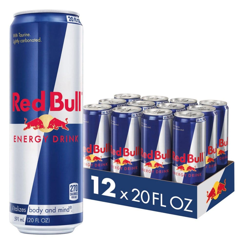 Red Bull Energy Drink (20 fl. oz. 12 pk.) - Energy Drinks - Red Bull