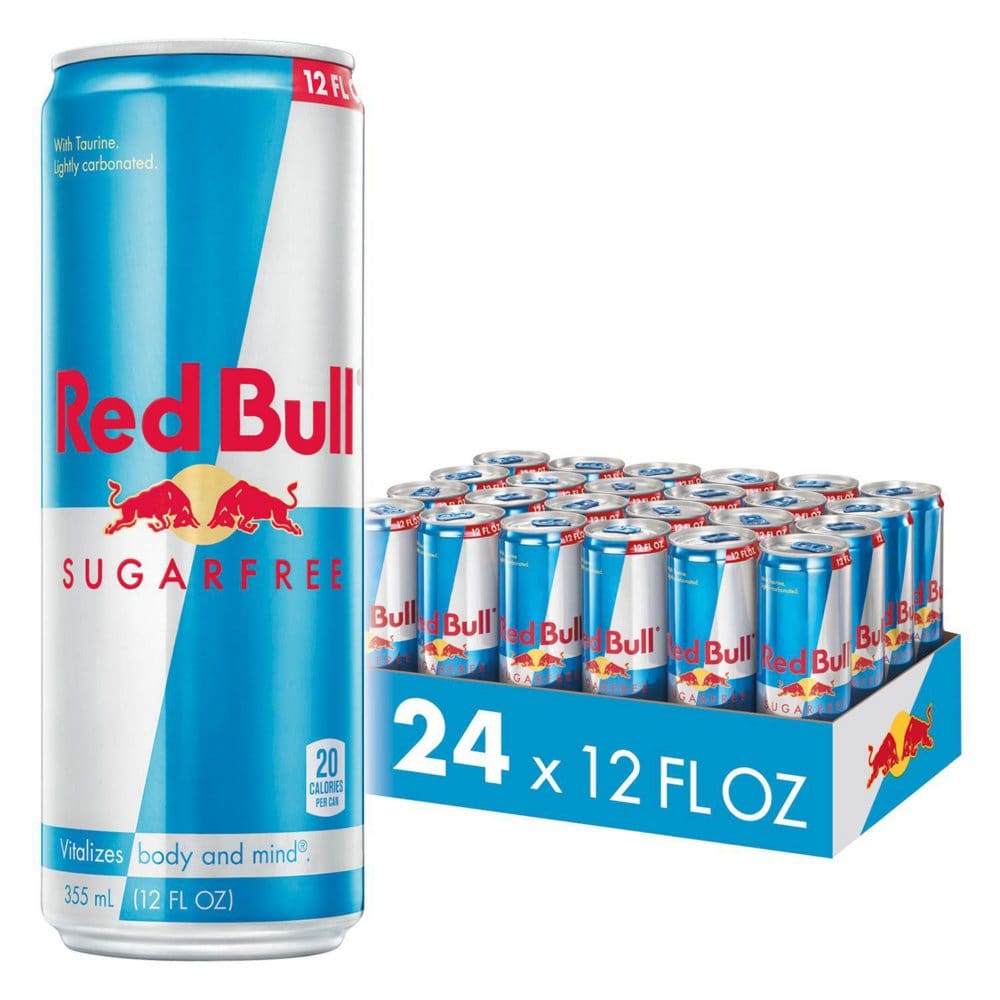 Red Bull Sugar-Free Energy Drink (12 fl. oz. 24 pk.) - Energy Drinks - Red Bull